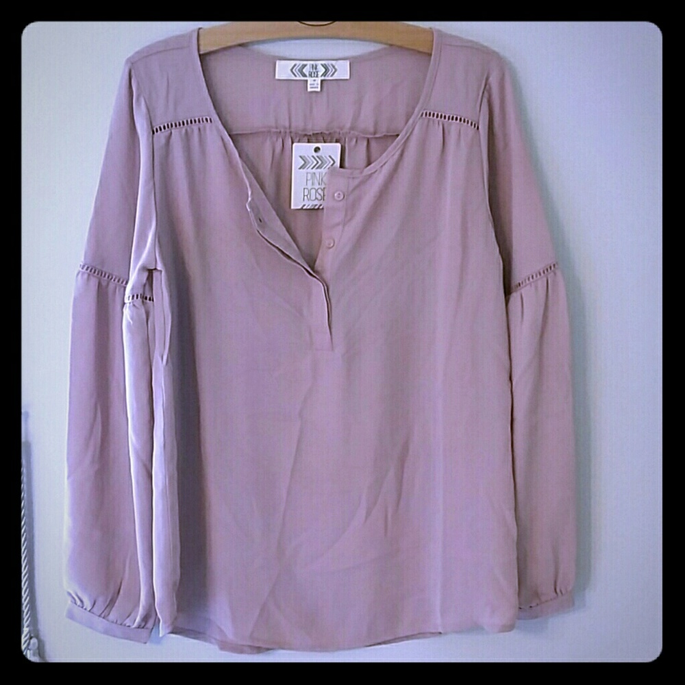 Long sleeve blouse